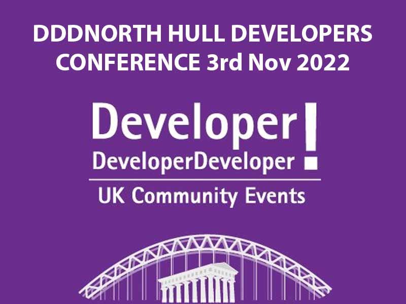 Blog Header Image for A Day at DDDNorth Developers Conference in Hull - November 2022