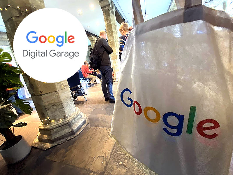 Blog Header Image for 18th May 2023 - Google Digital Garage Training Day in York