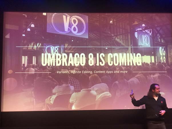 Umbraco Version 8 Announced at the Umbraco UK Festival 2018