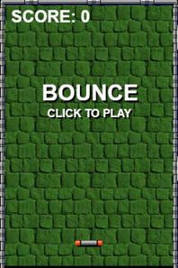 Bounce Pure Javascript Game - Click To PLay