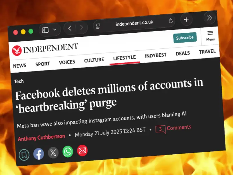 The Hidden Dangers of Relying Solely on Facebook or Instagram for Your Small Business