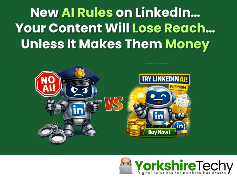 New AI Rules on LinkedIn… Your Content Will Lose Reach… Unless It Makes Them Money.